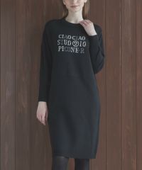 STUDIO PICONE スタジオピッコーネ 黒ワンピース 40サイズ STUDIO PICONE スタジオピッコーネ 黒ワンピース 40サイズ 楽天