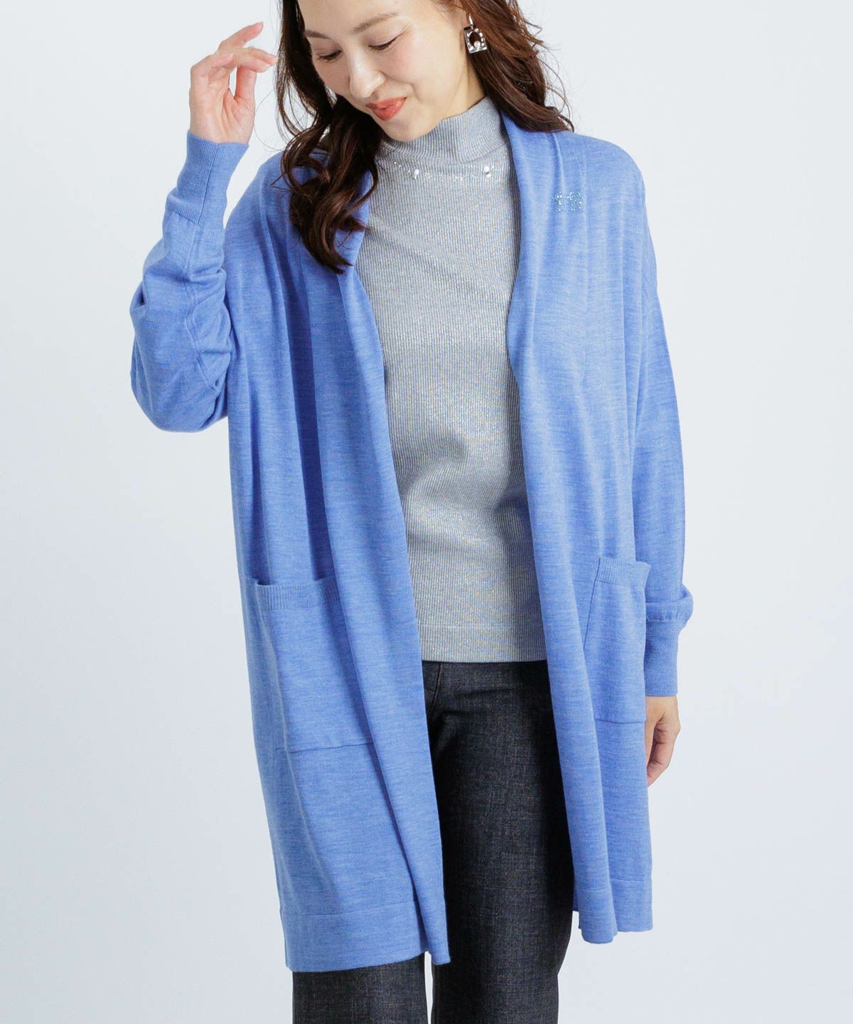 モデル着用画像(ライトブルー)