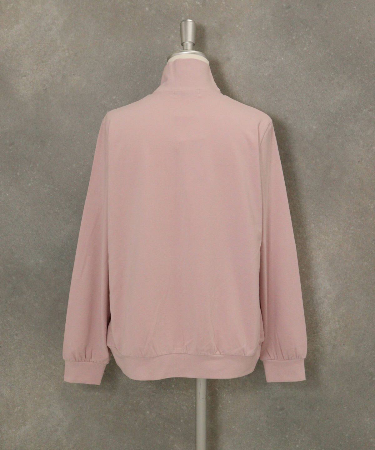 ドットロゴ起毛プルオーバー(ピンク)後ろ