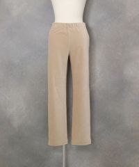 コーデュロイレギンスパンツ(ベージュ)前