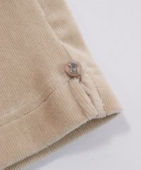 裾部分ボタン(ベージュ)