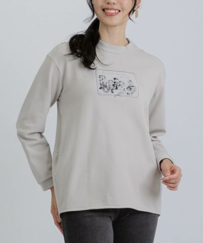 coco 未使用品 ピッコーネクラブ PICONE CLUB レディース 長袖シャツ 1(M) 白×黒 タートルネック ボーダー ウール100%長袖ハイネックセーター|ピッコーネクラブ