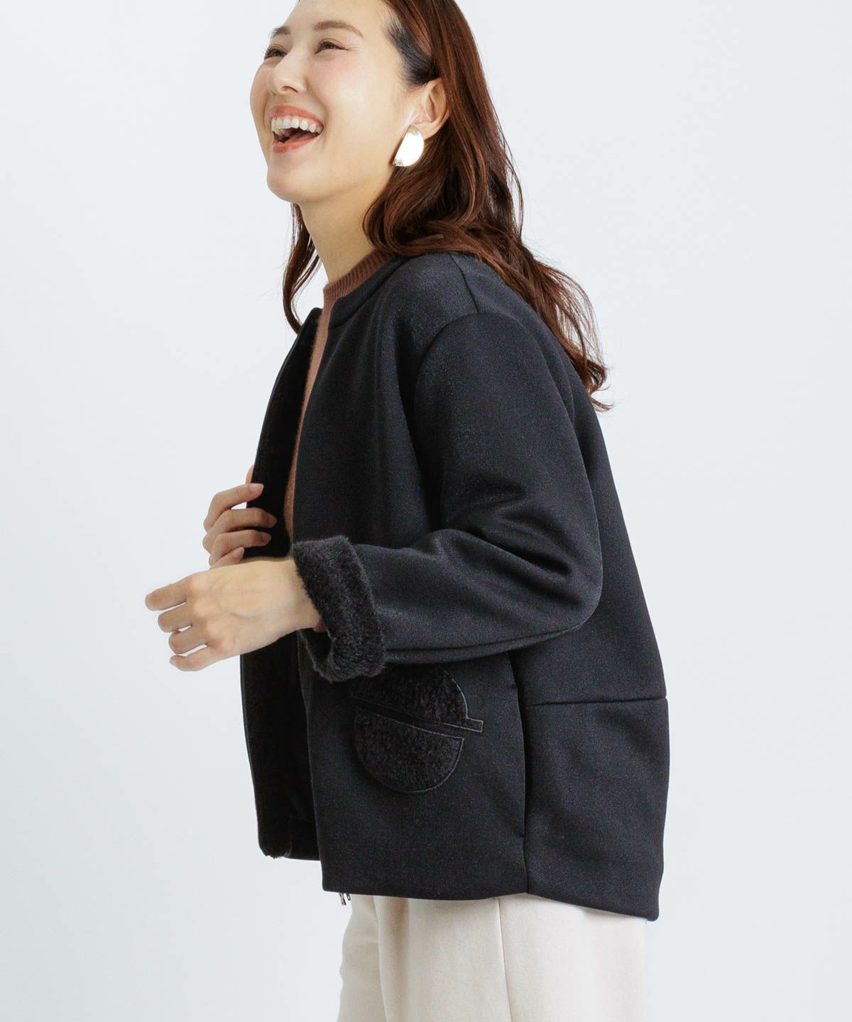 モデル着用画像(ブラック)