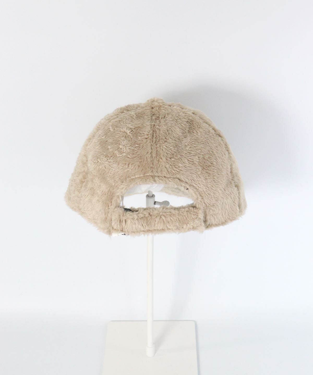 エコファー刺繍キャップ後（ベージュ）