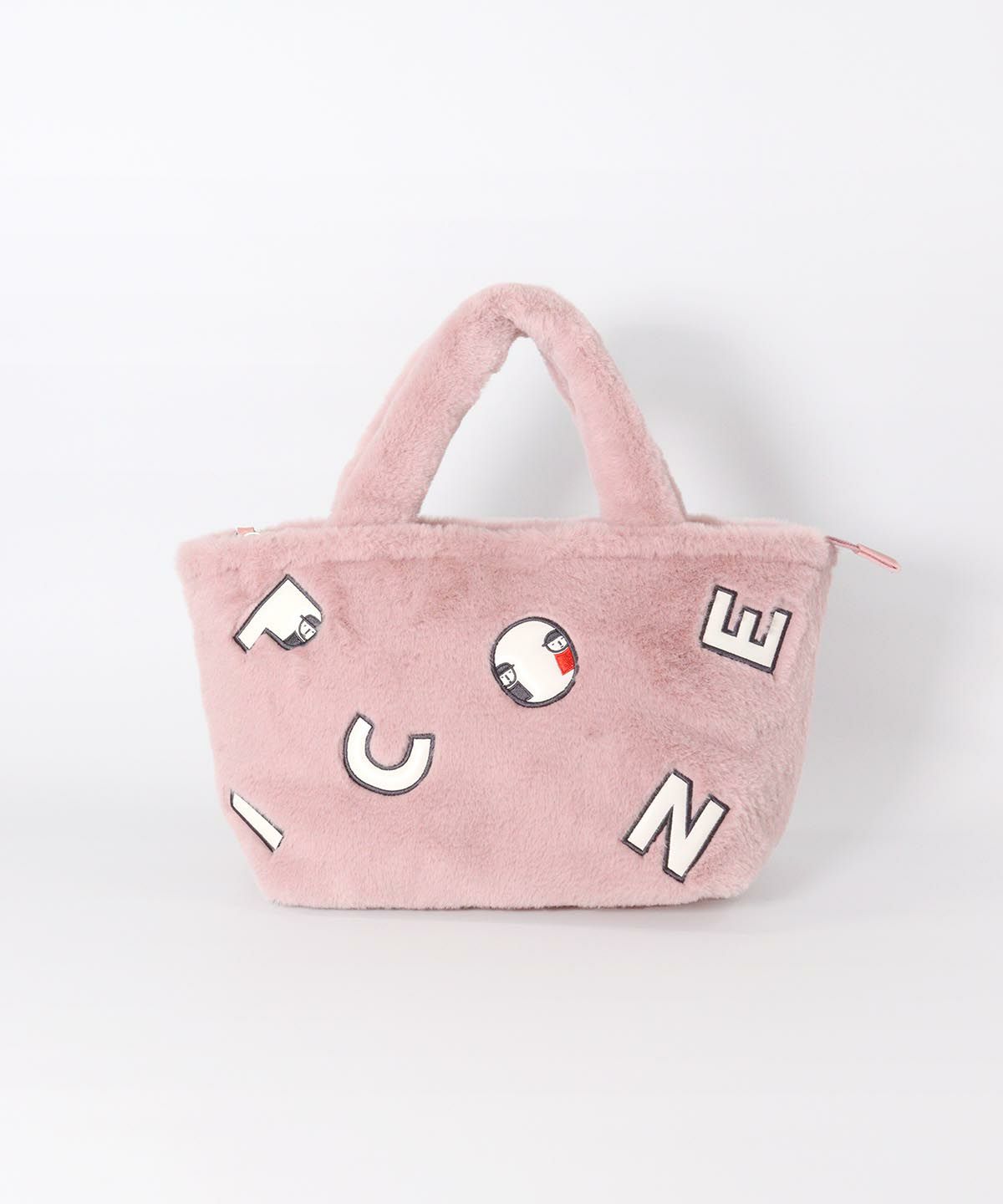 ロゴワッペンファーカートバッグ（ピンク）