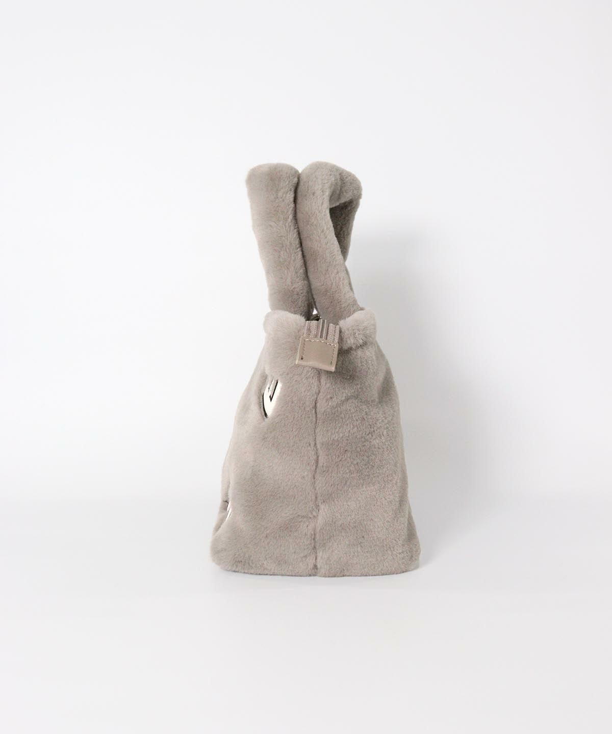 ロゴワッペンファーカートバッグ横（ライトグレー）