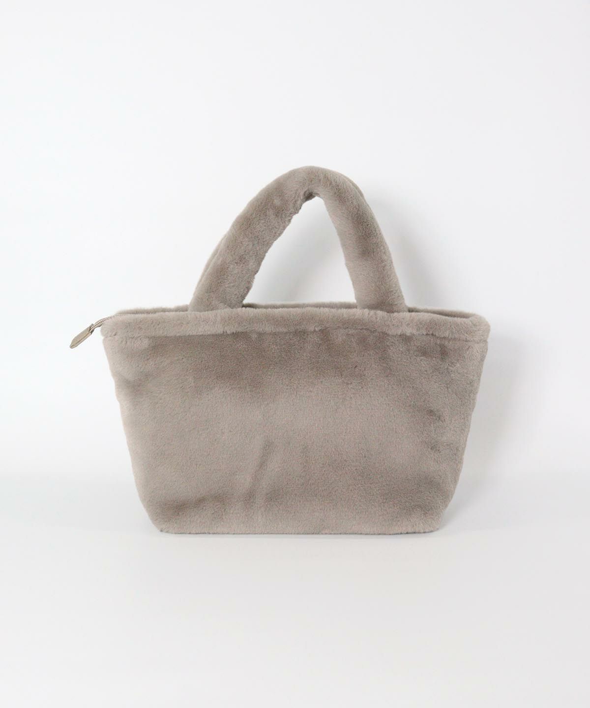 ロゴワッペンファーカートバッグ後（ライトグレー）