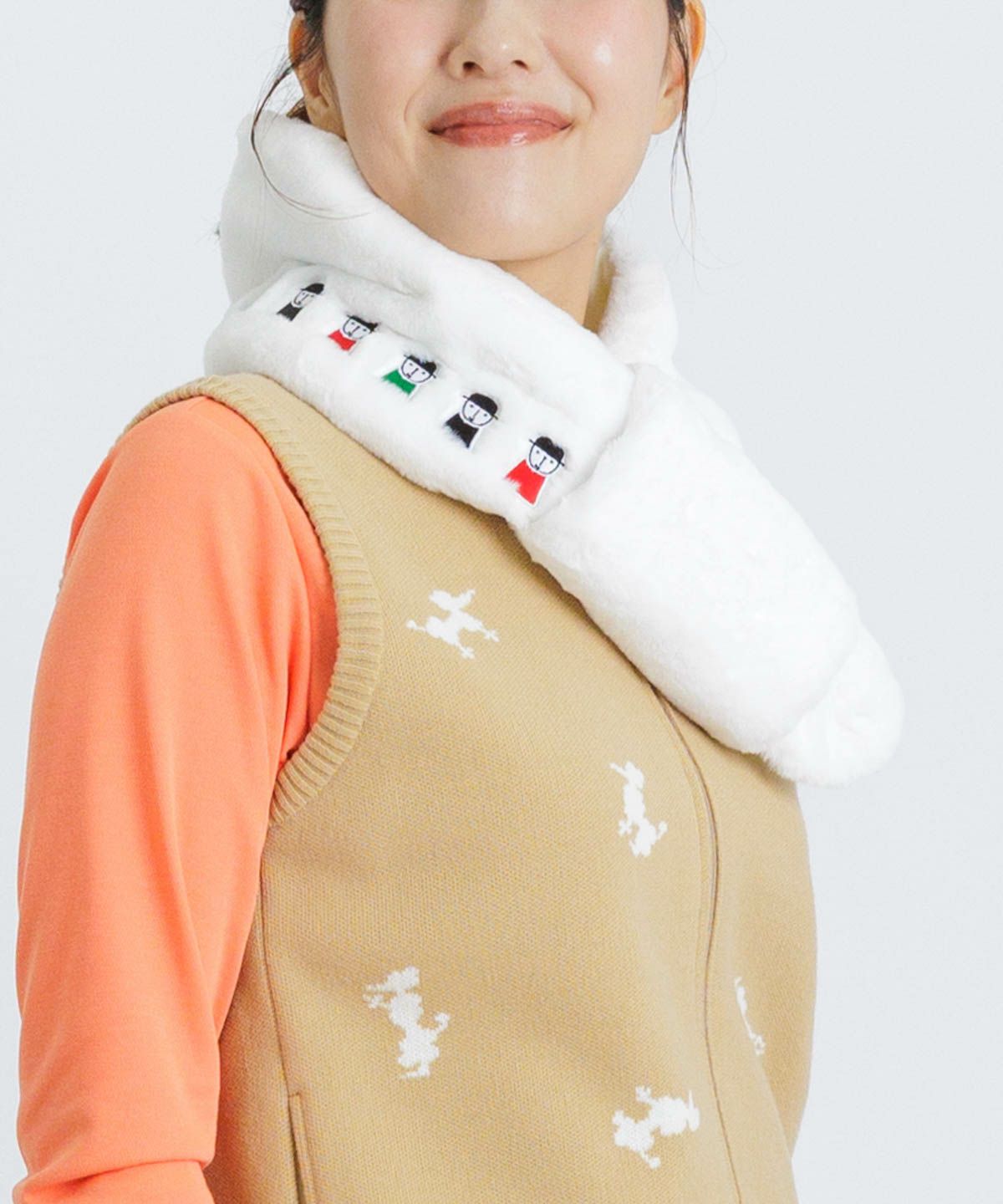 モデル着用画像（ホワイト）