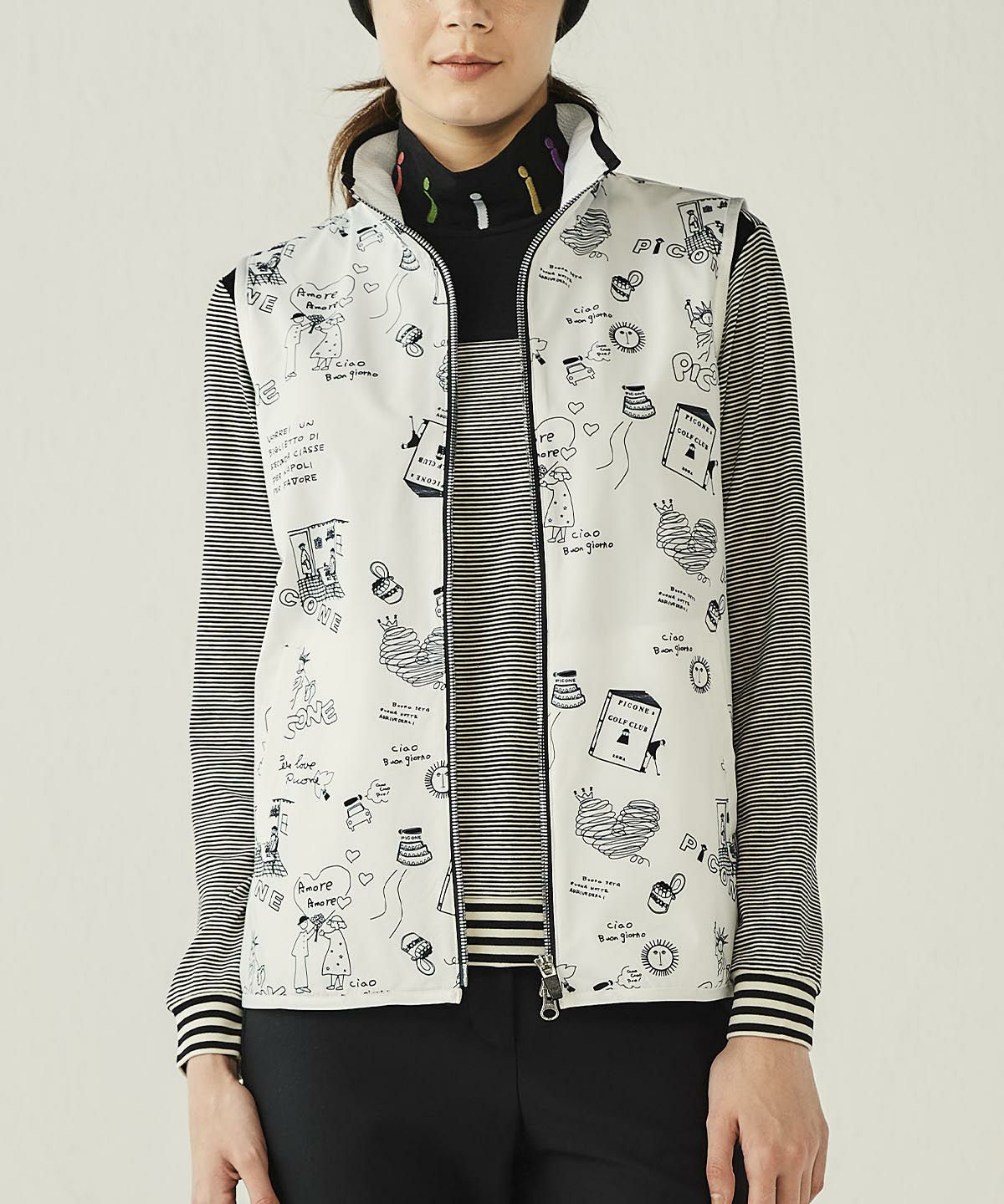 モデル着用画像(ホワイト)