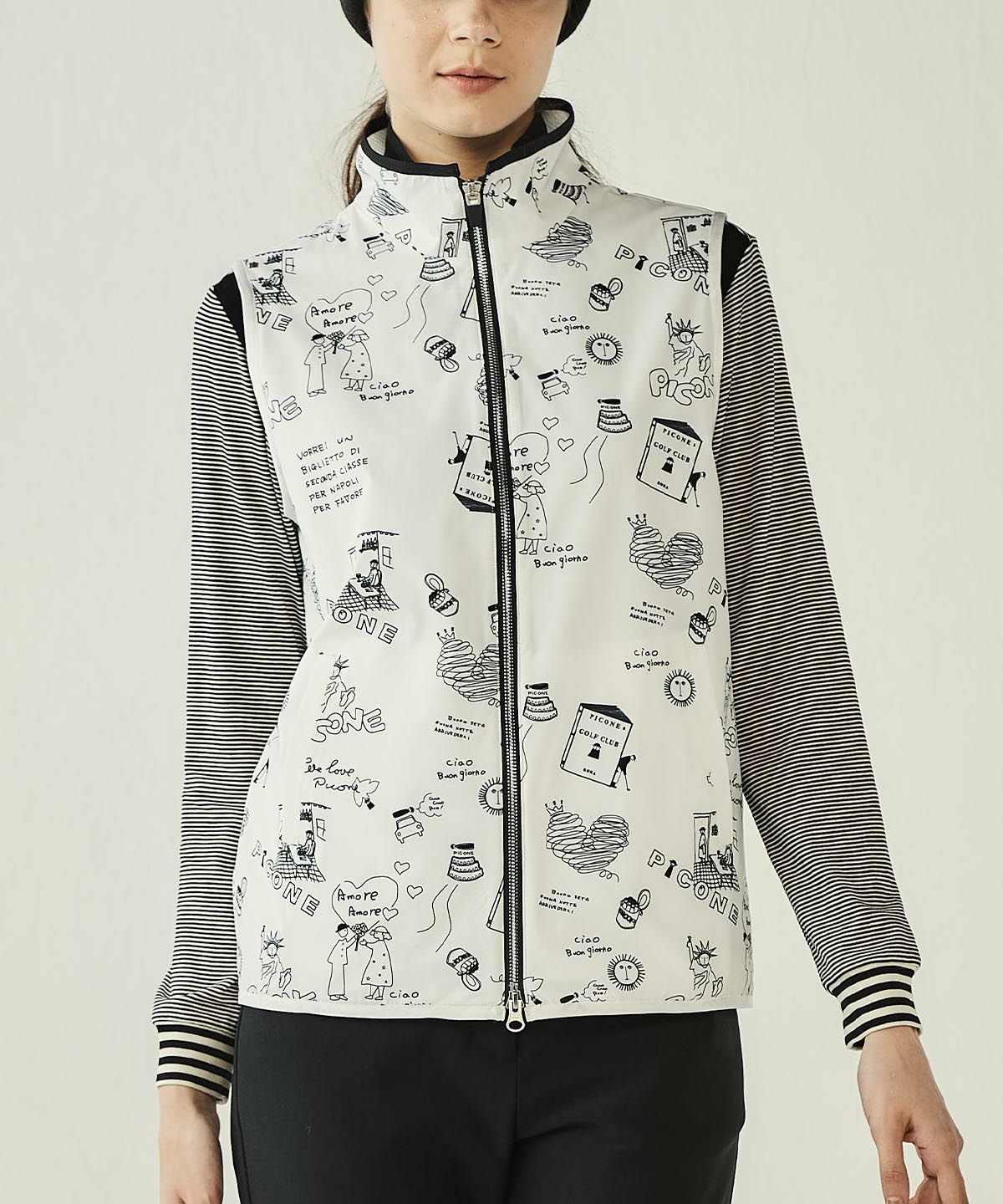 モデル着用画像(ホワイト)