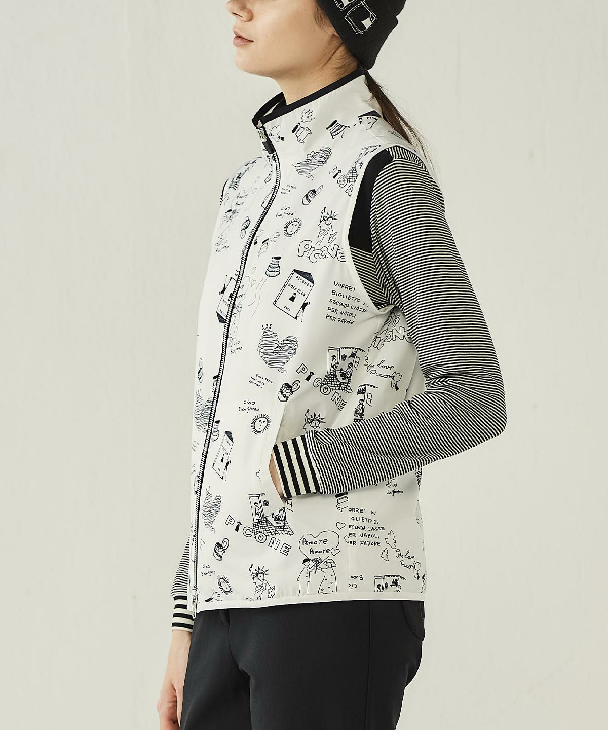 モデル着用画像(ホワイト)