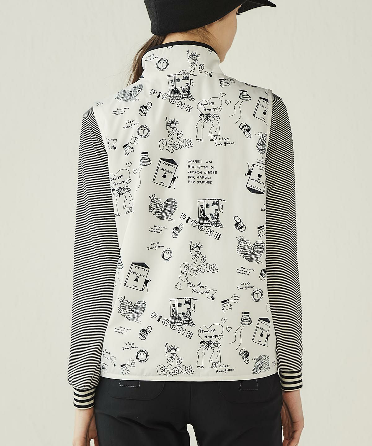 モデル着用画像(ホワイト)