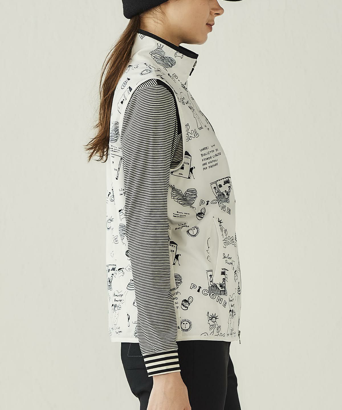 モデル着用画像(ホワイト)