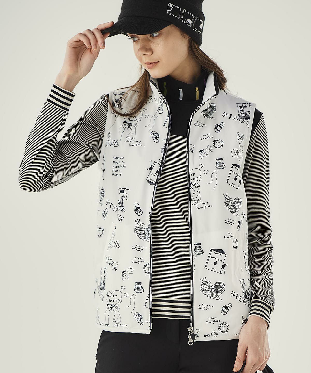 モデル着用画像(ホワイト)