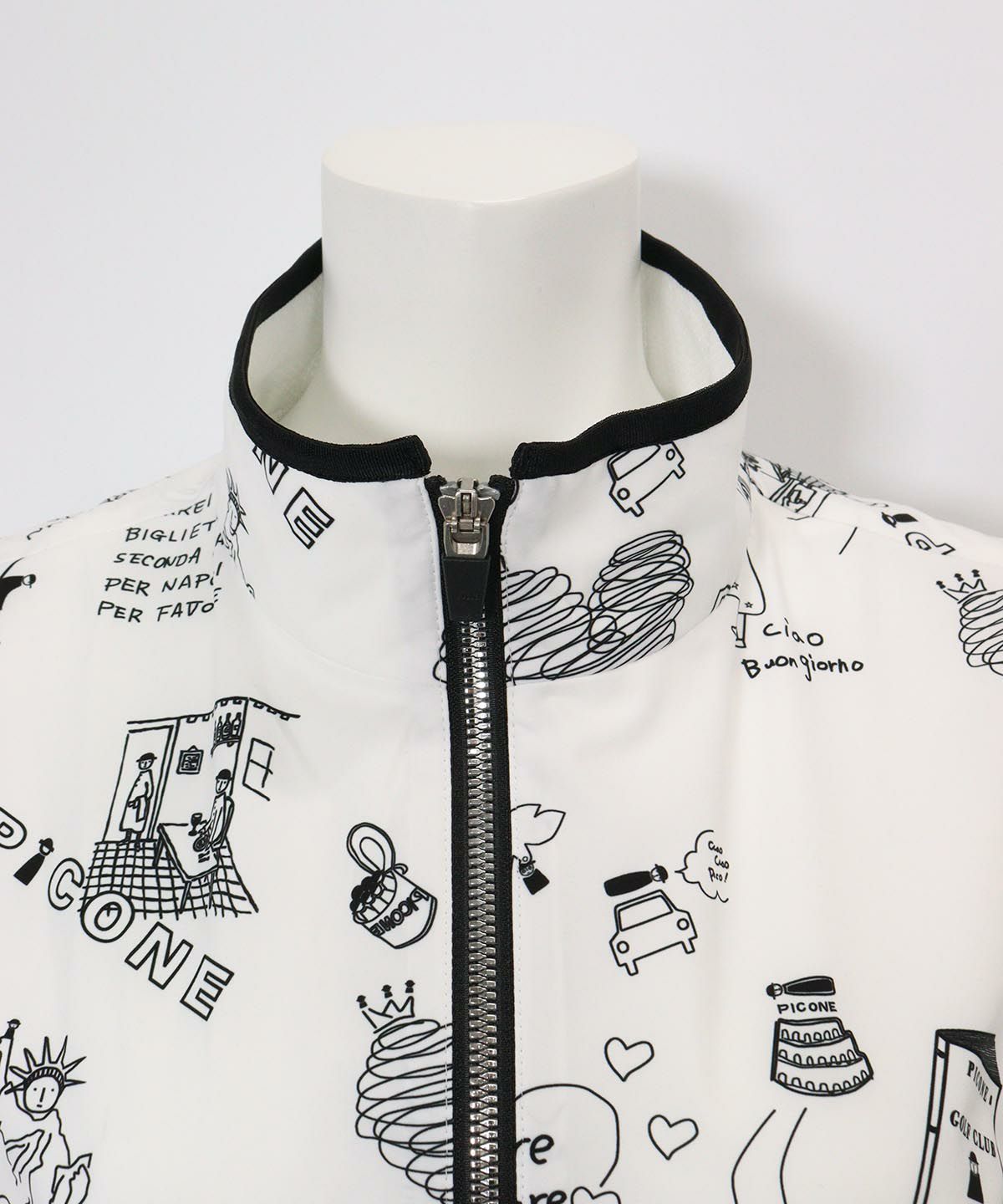 首元(ホワイト)