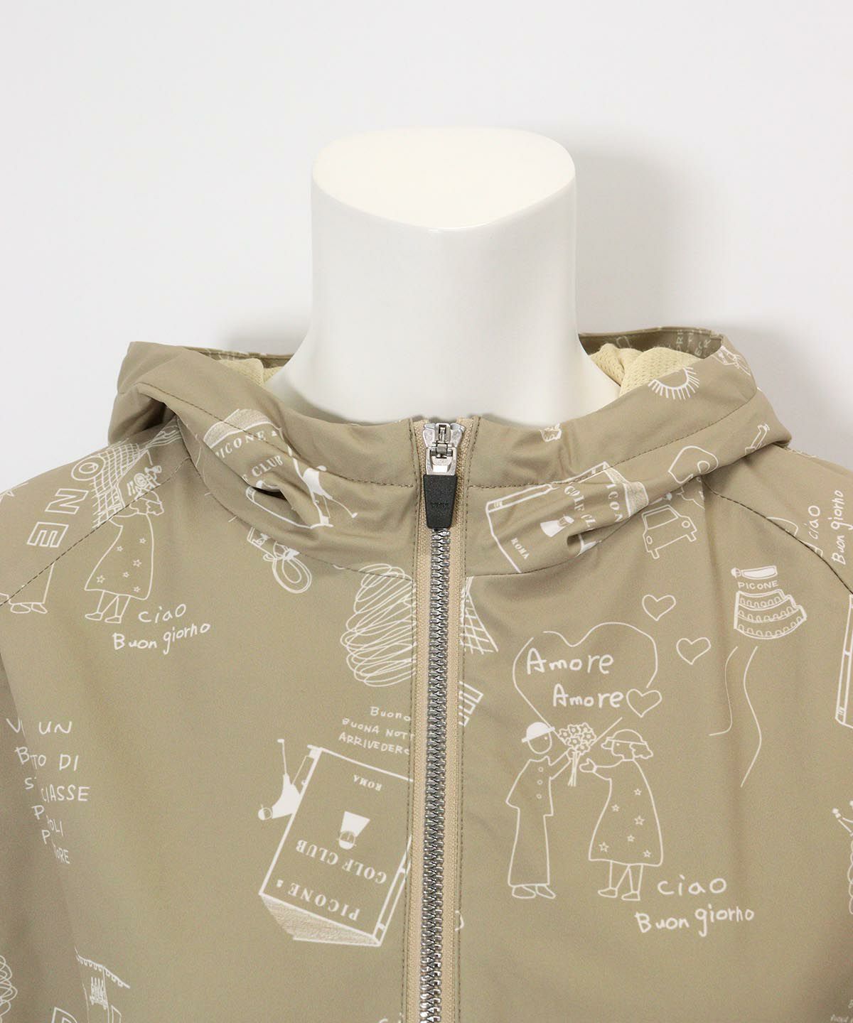 首元(ベージュ)