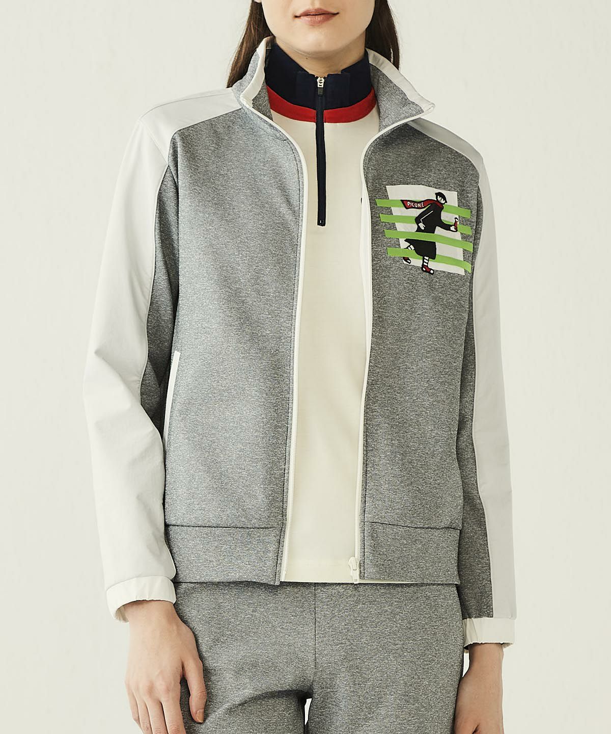 モデル着用画像（グレー）