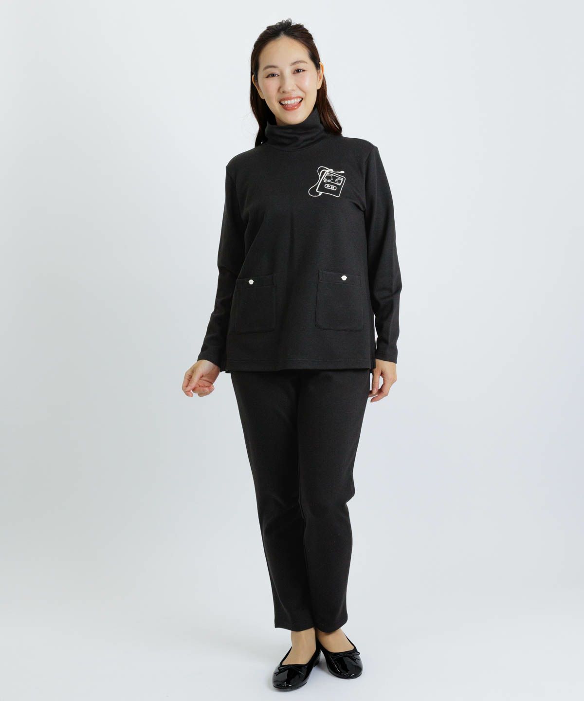 モデル着用画像(ブラック)