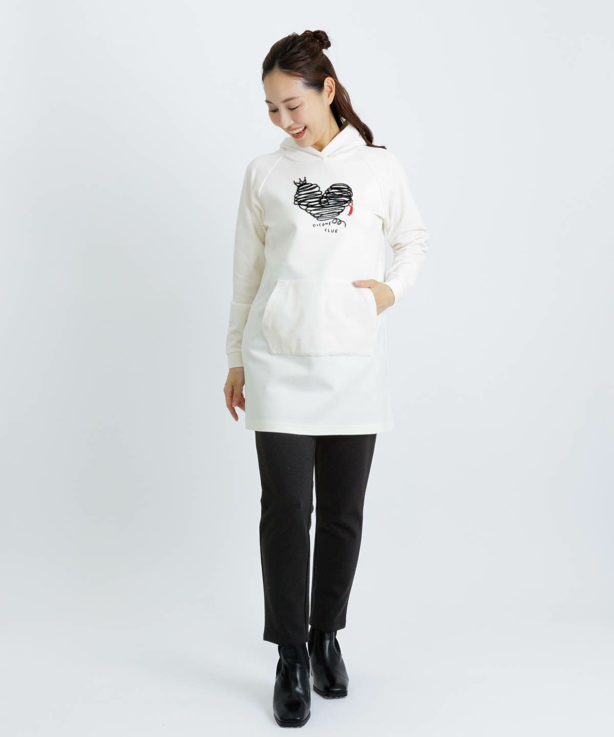 モデル着用画像(ブラック)