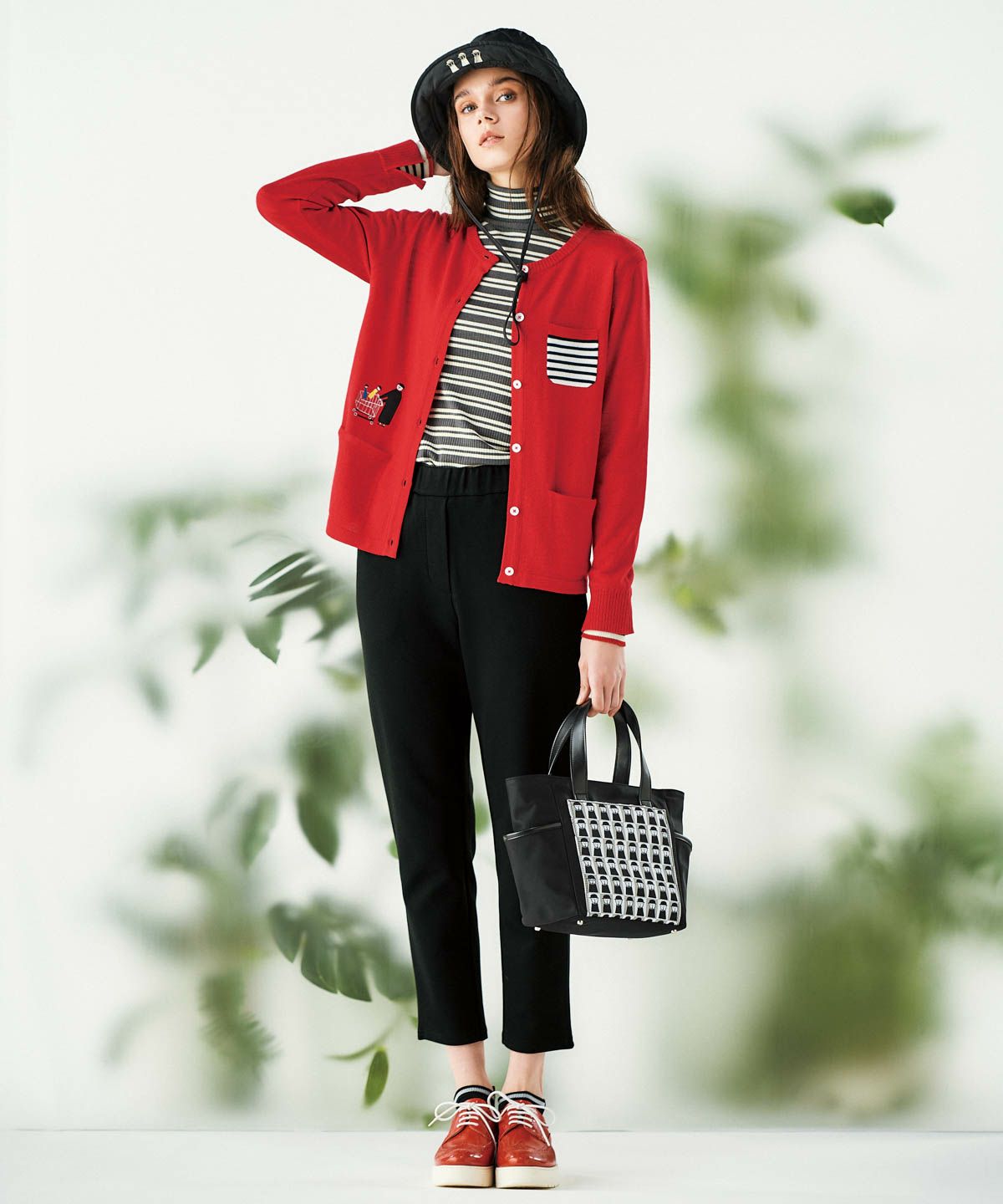 モデル着用画像(ブラック)