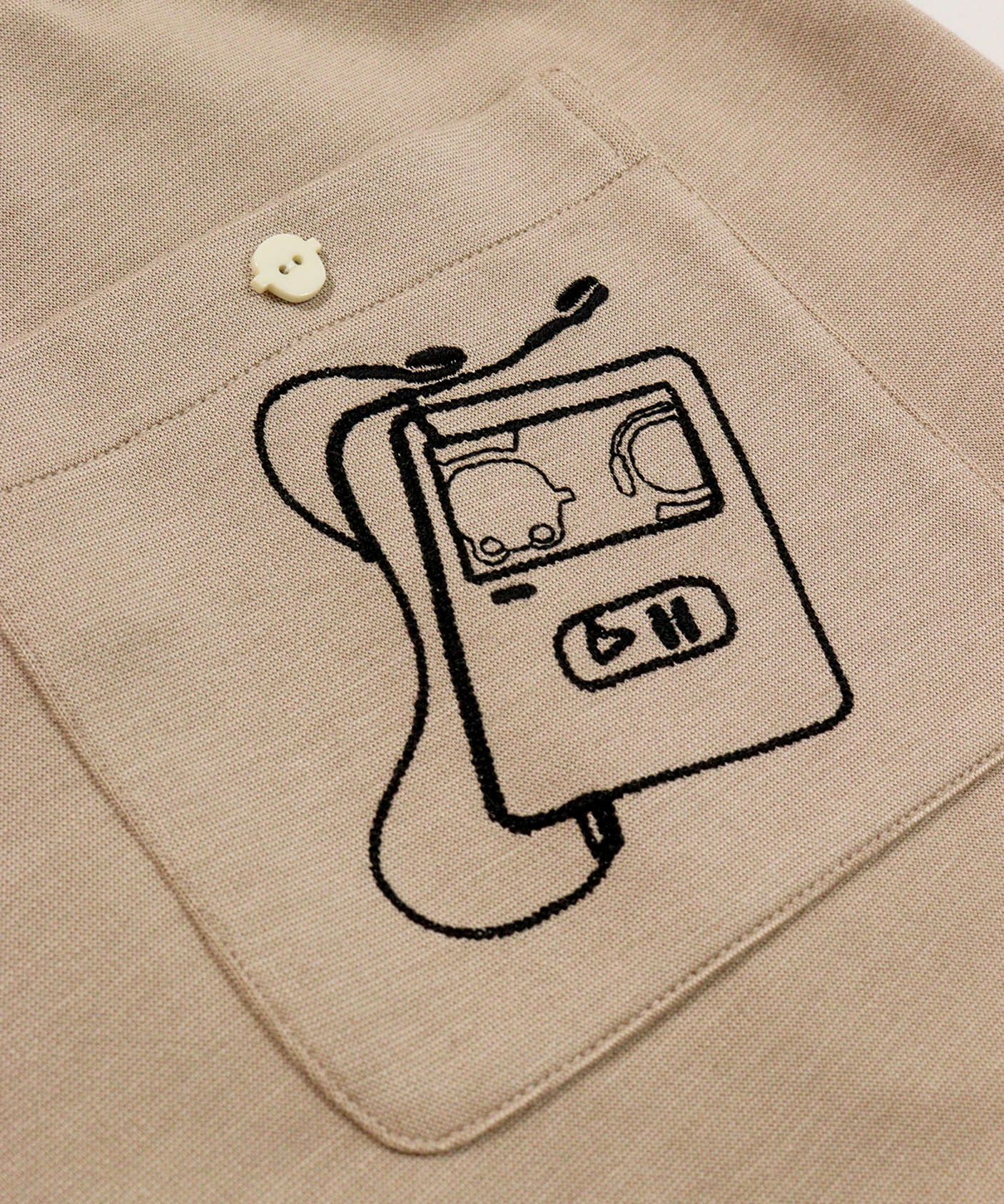 後ろポケット(ベージュ)