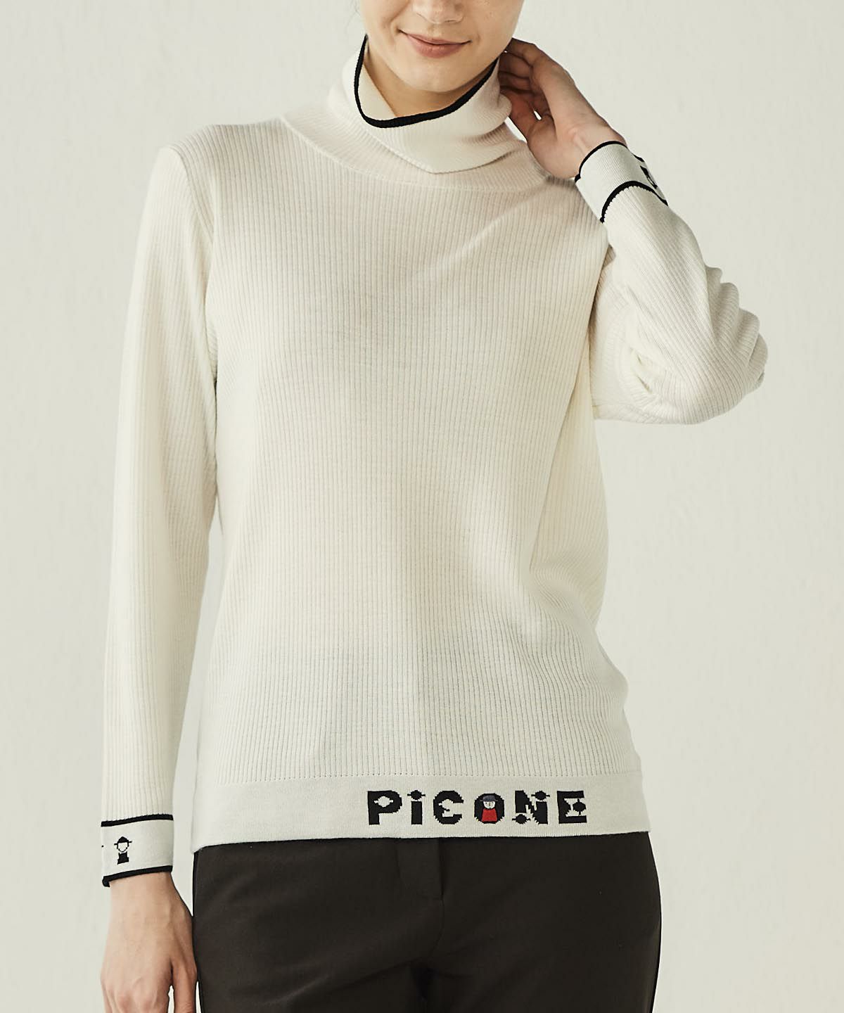 モデル着用画像（ホワイト）