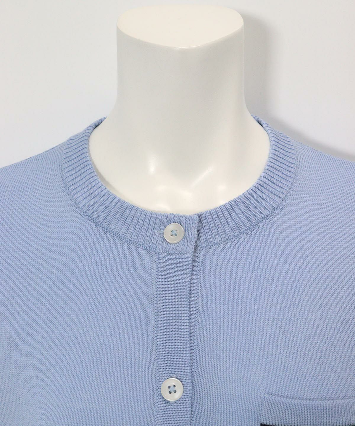 首元部分（ライトブルー）