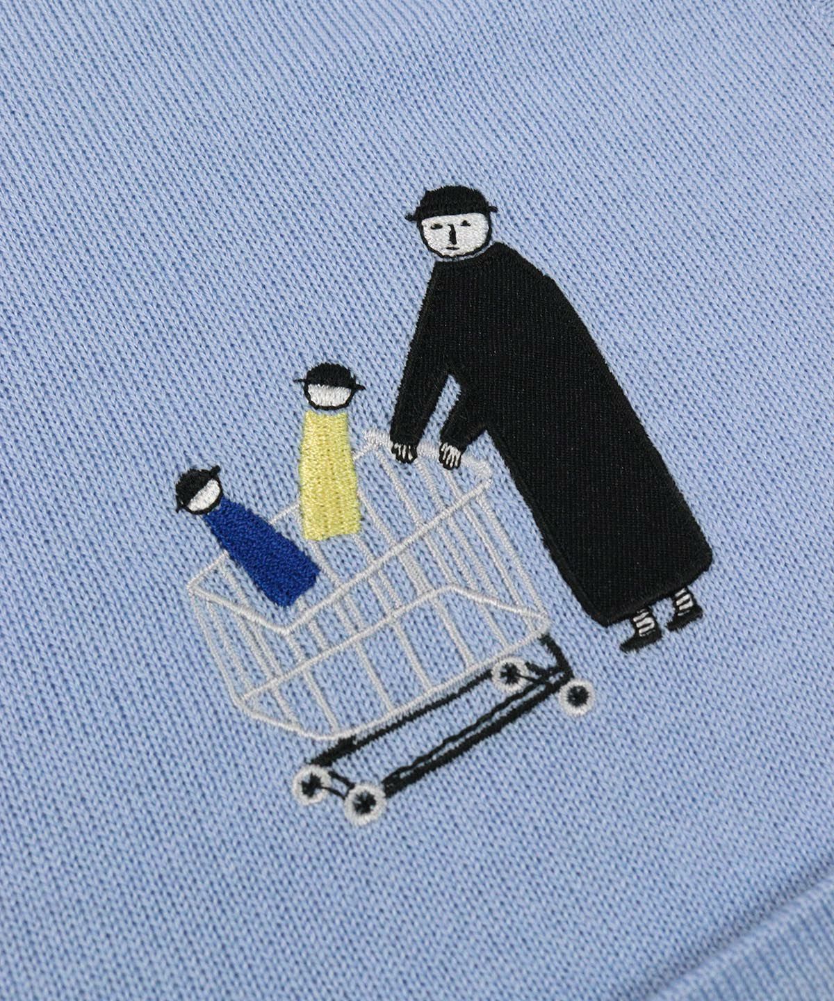 デザイン部分（ライトブルー）