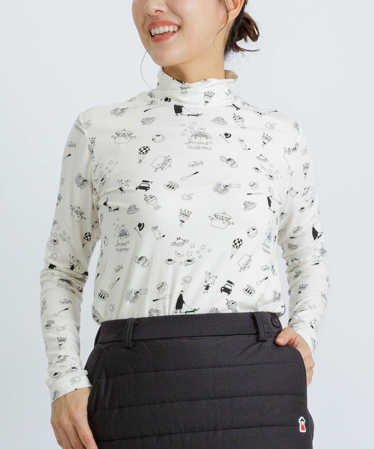 モデル着用画像（ホワイト）