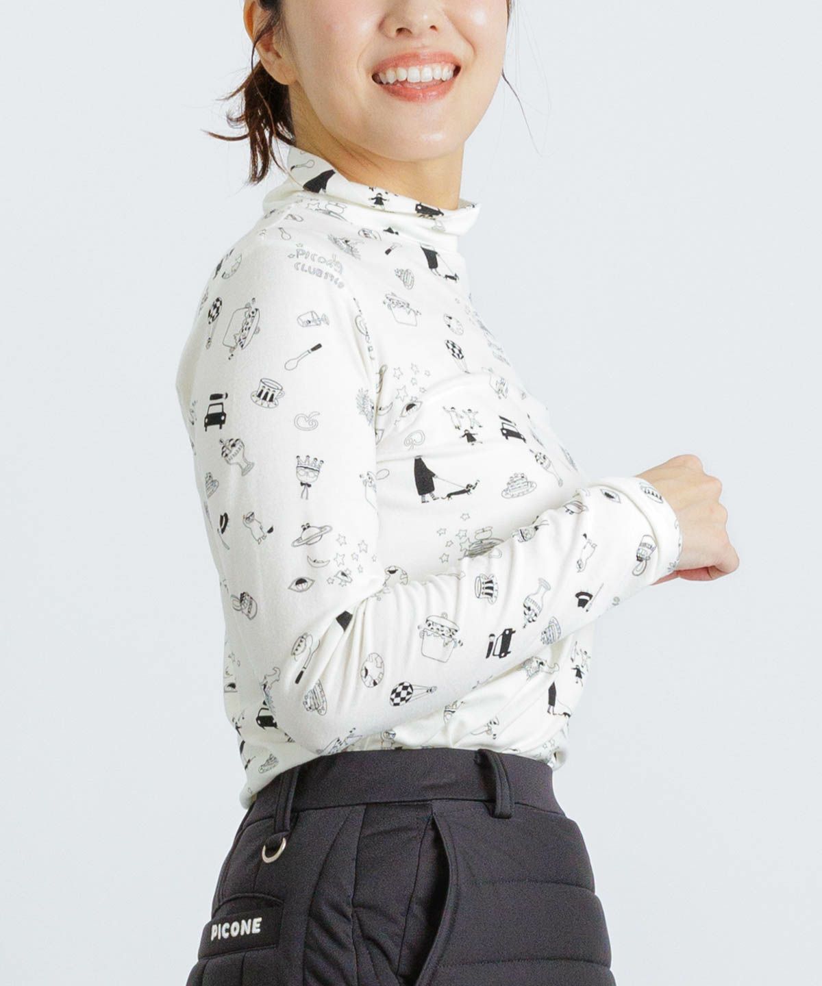 モデル着用画像（ホワイト）