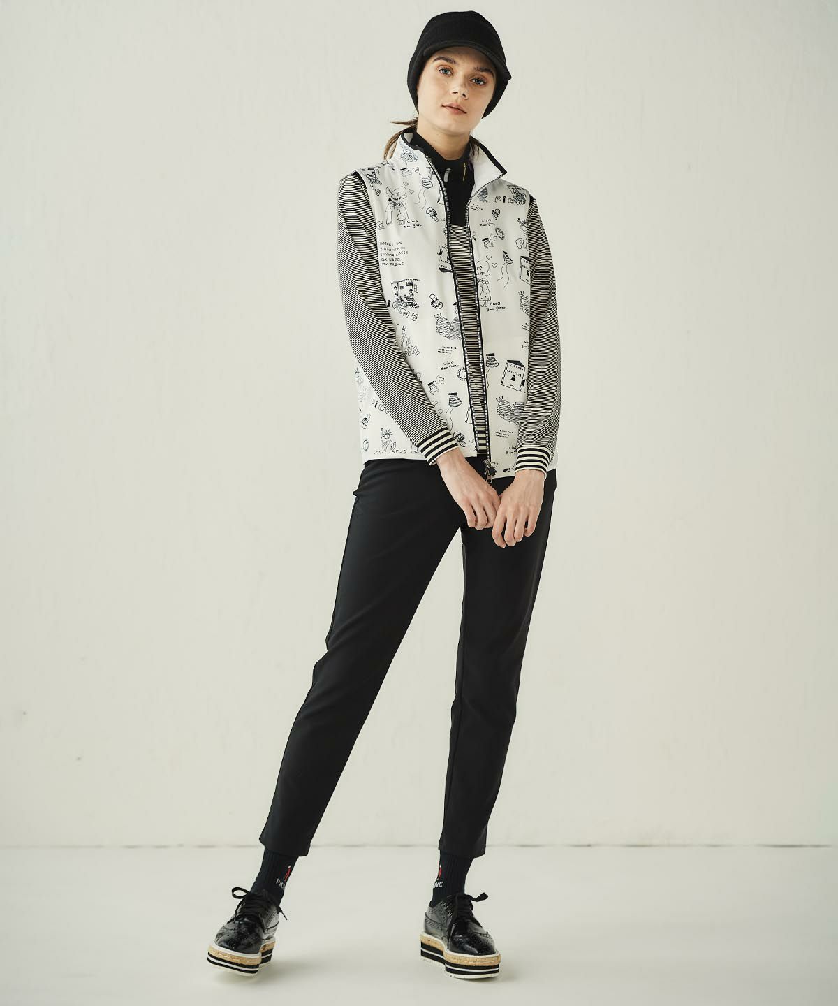 モデル着用画像(ブラック)