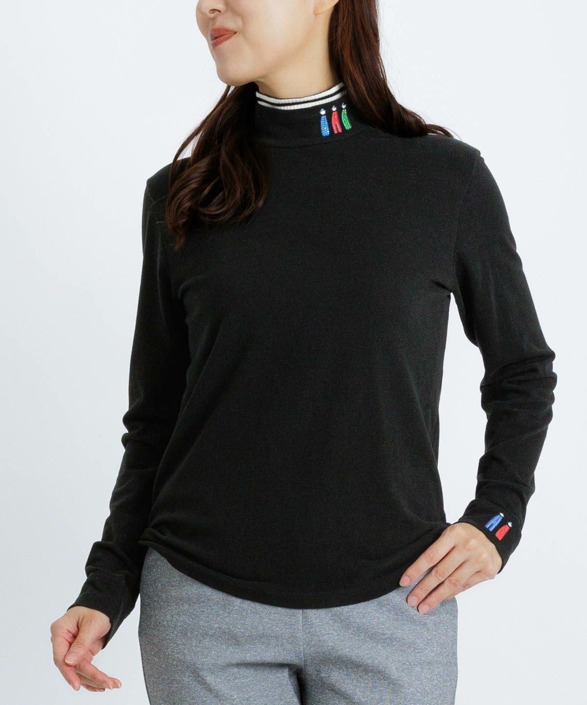 モデル着用画像（ブラック）