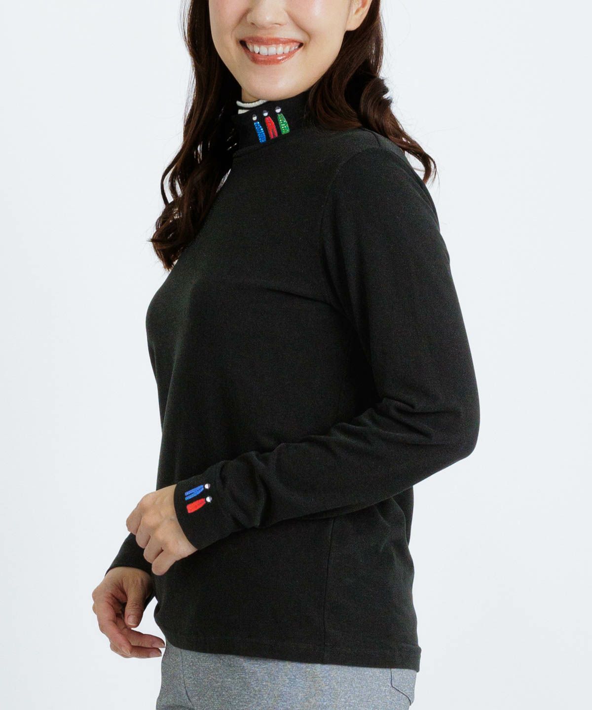 モデル着用画像（ブラック）