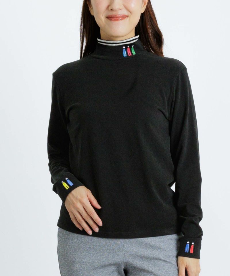 ポイント刺繍保温起毛プルオーバー|ピッコーネクラブ - ゴルフウェアや