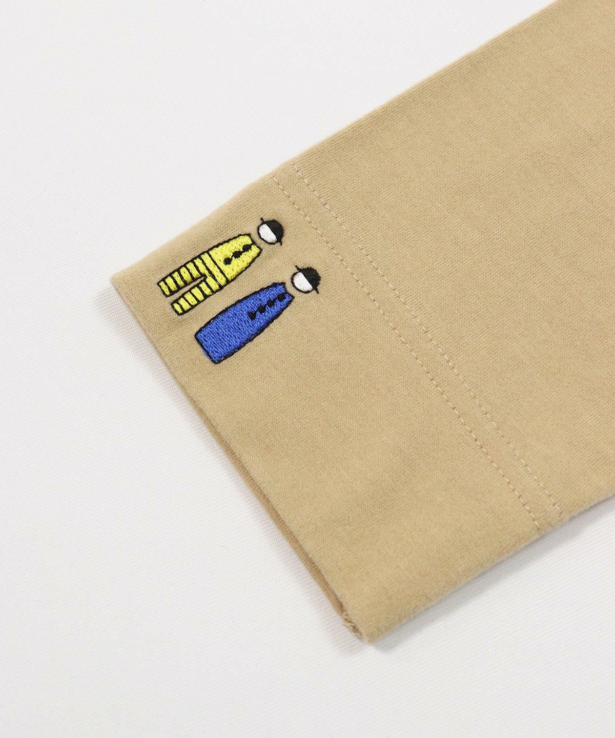 袖口デザイン部分（ベージュ）