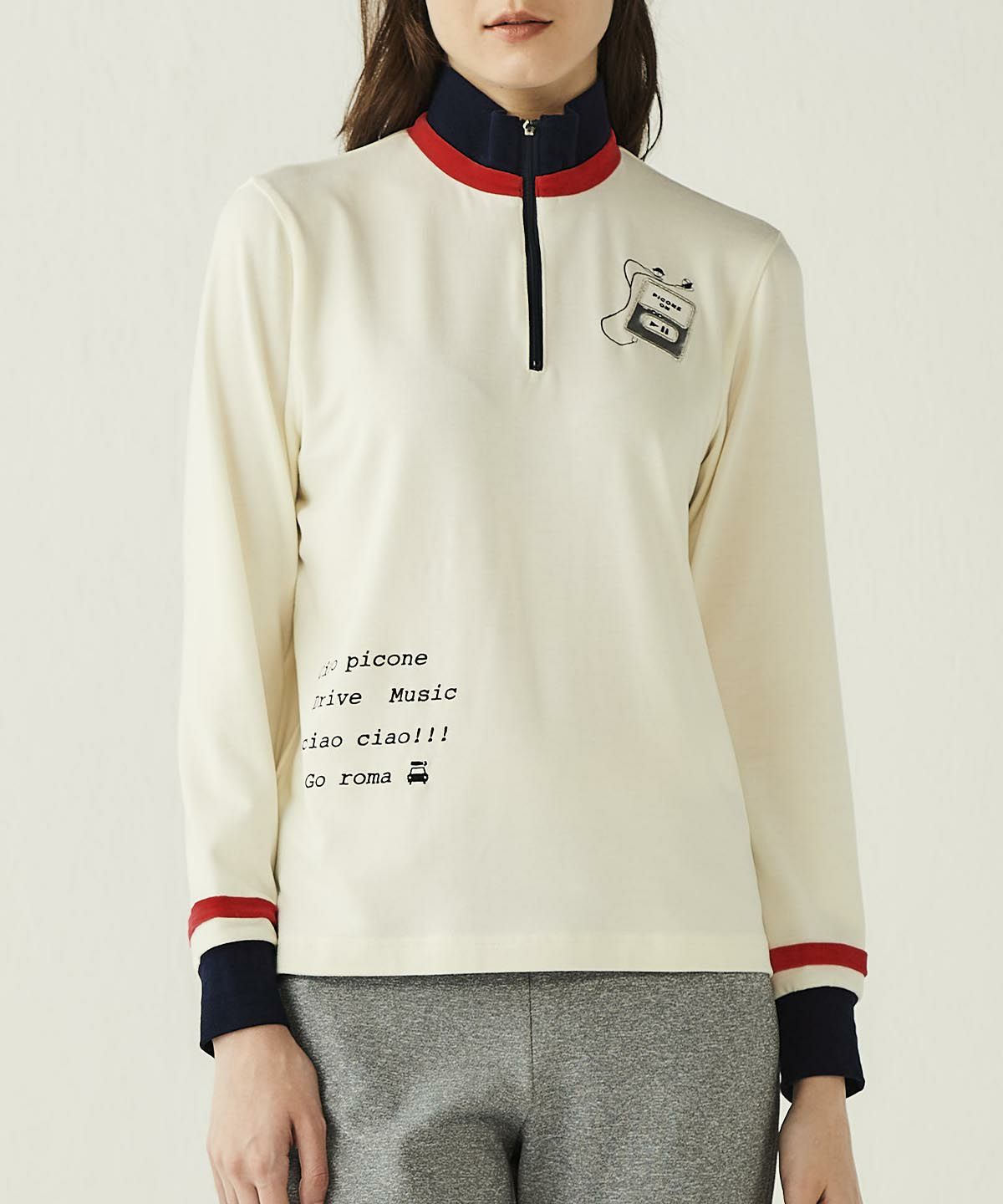 モデル着用画像（ホワイト）