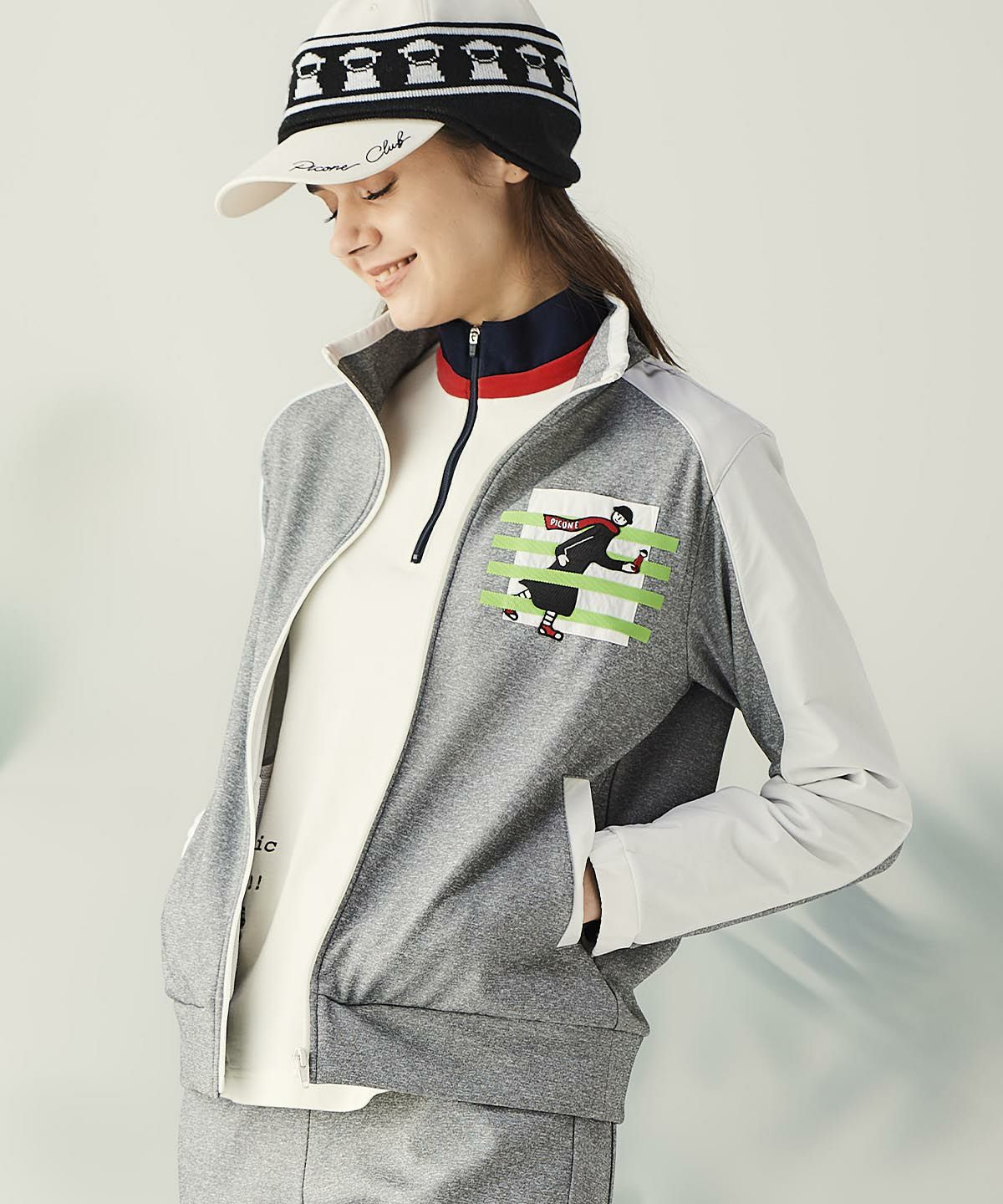 モデル着用画像（ホワイト）