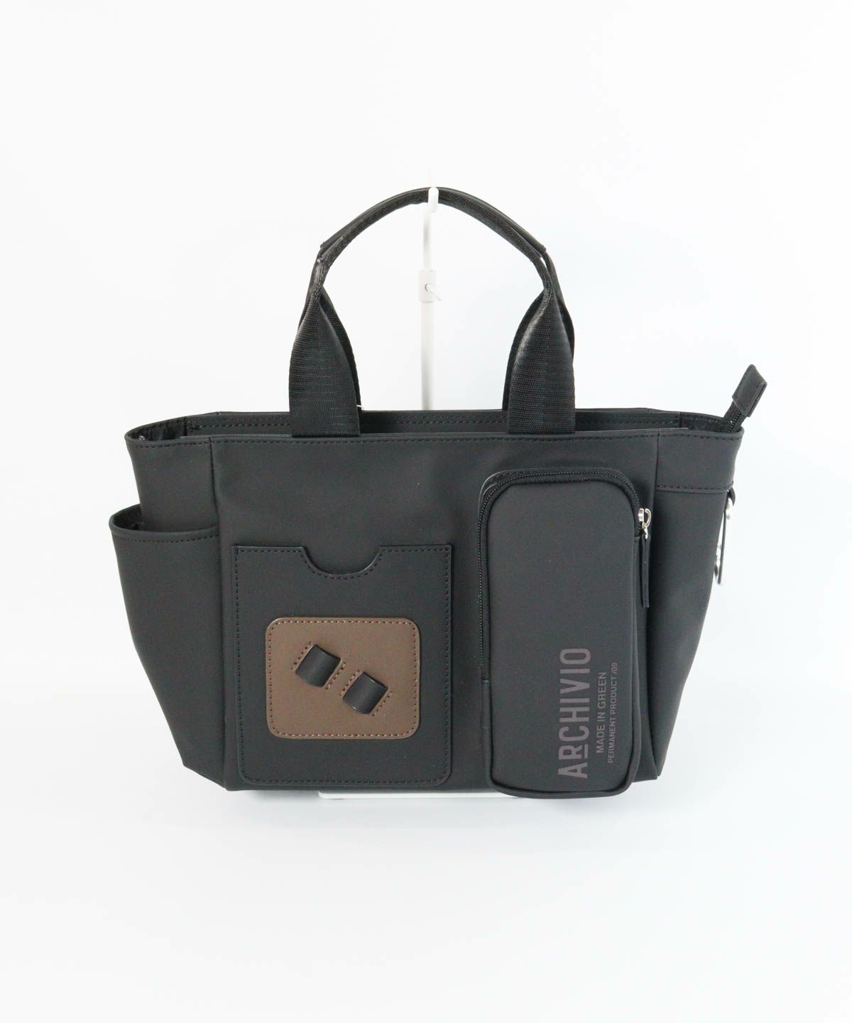 【メンズ】立体ポケットカートバッグ（ブラック）