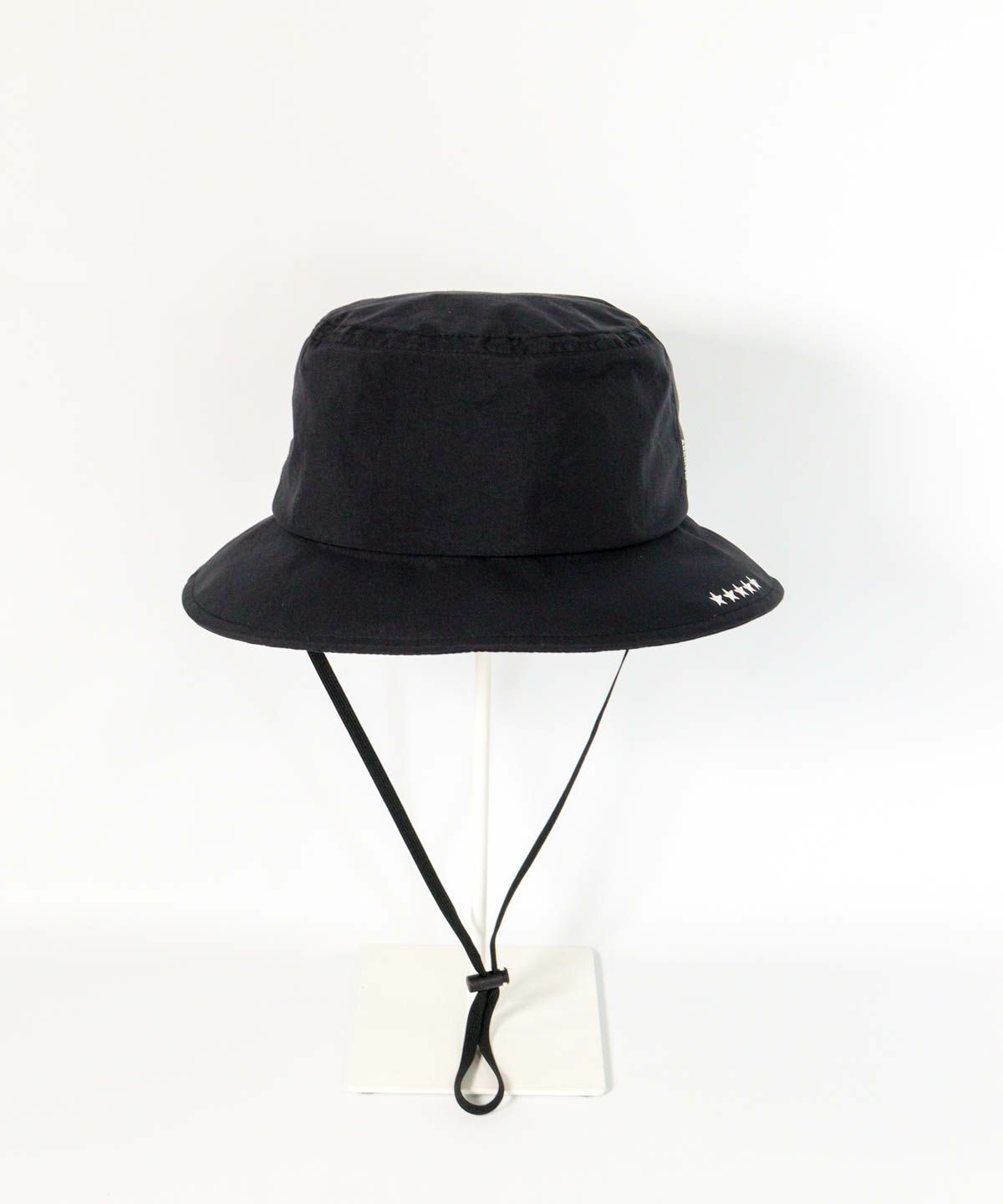 【メンズ】撥水ナイロンハット（ブラック）