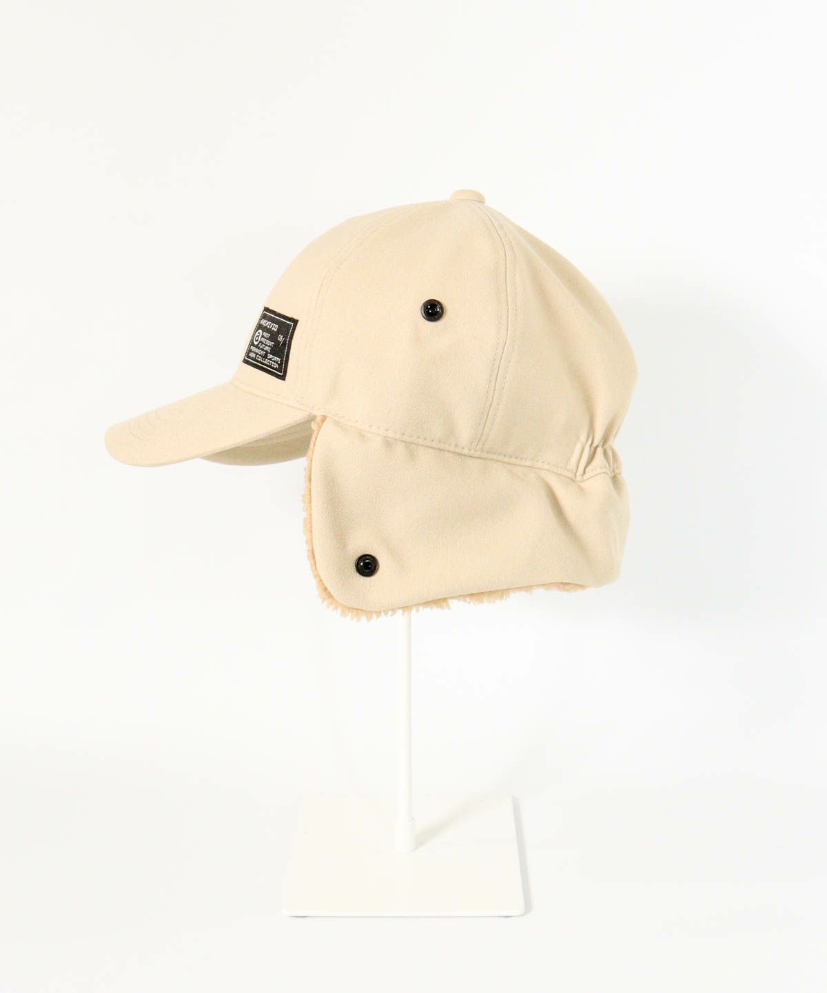 耳あて部分(ベージュ)