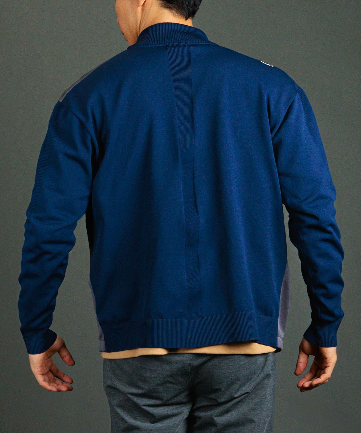 メンズ】異素材切替配色ブルゾン|アルチビオ - ゴルフウェアや婦人服通販