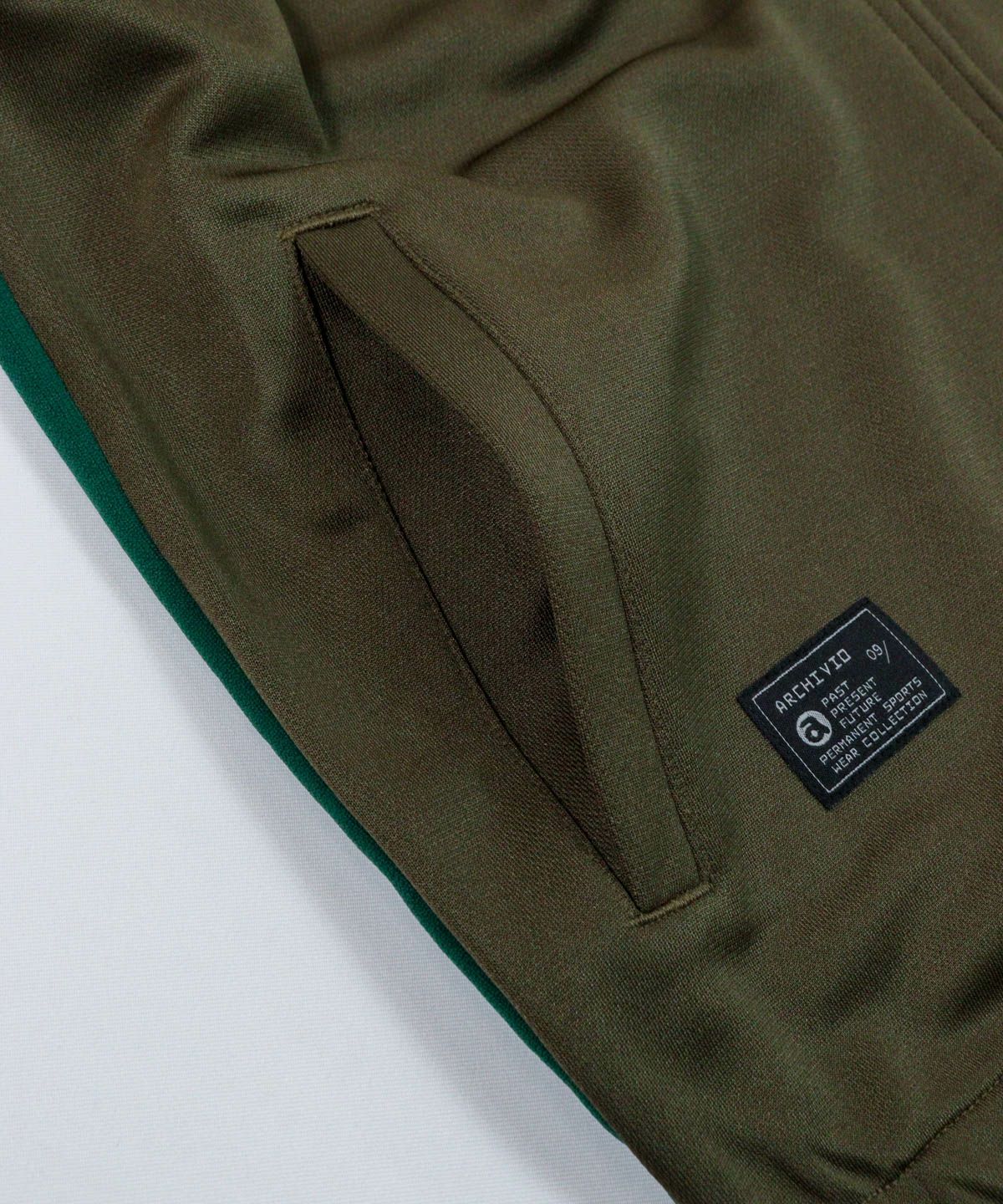 ポケット部分（グリーン）