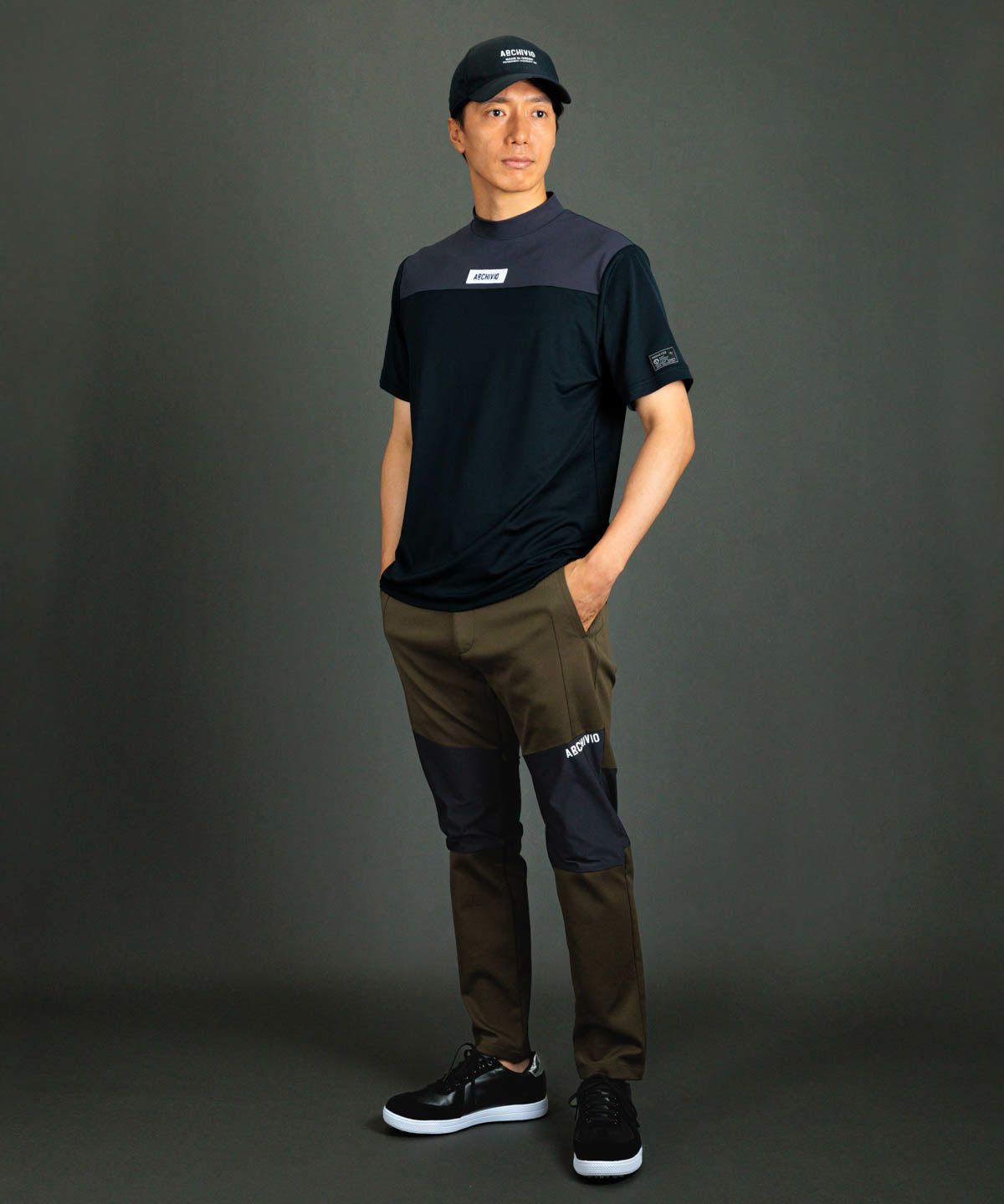 モデル着用画像(カーキ)