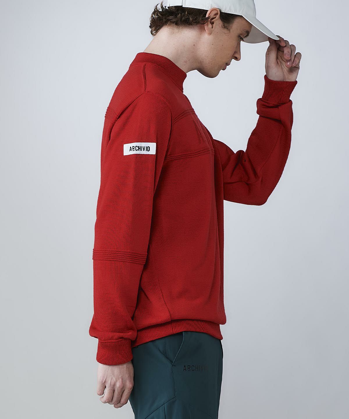 モデル着用画像(レッド)