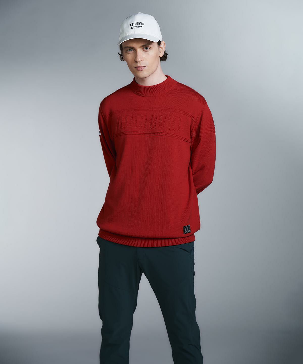 モデル着用画像(レッド)