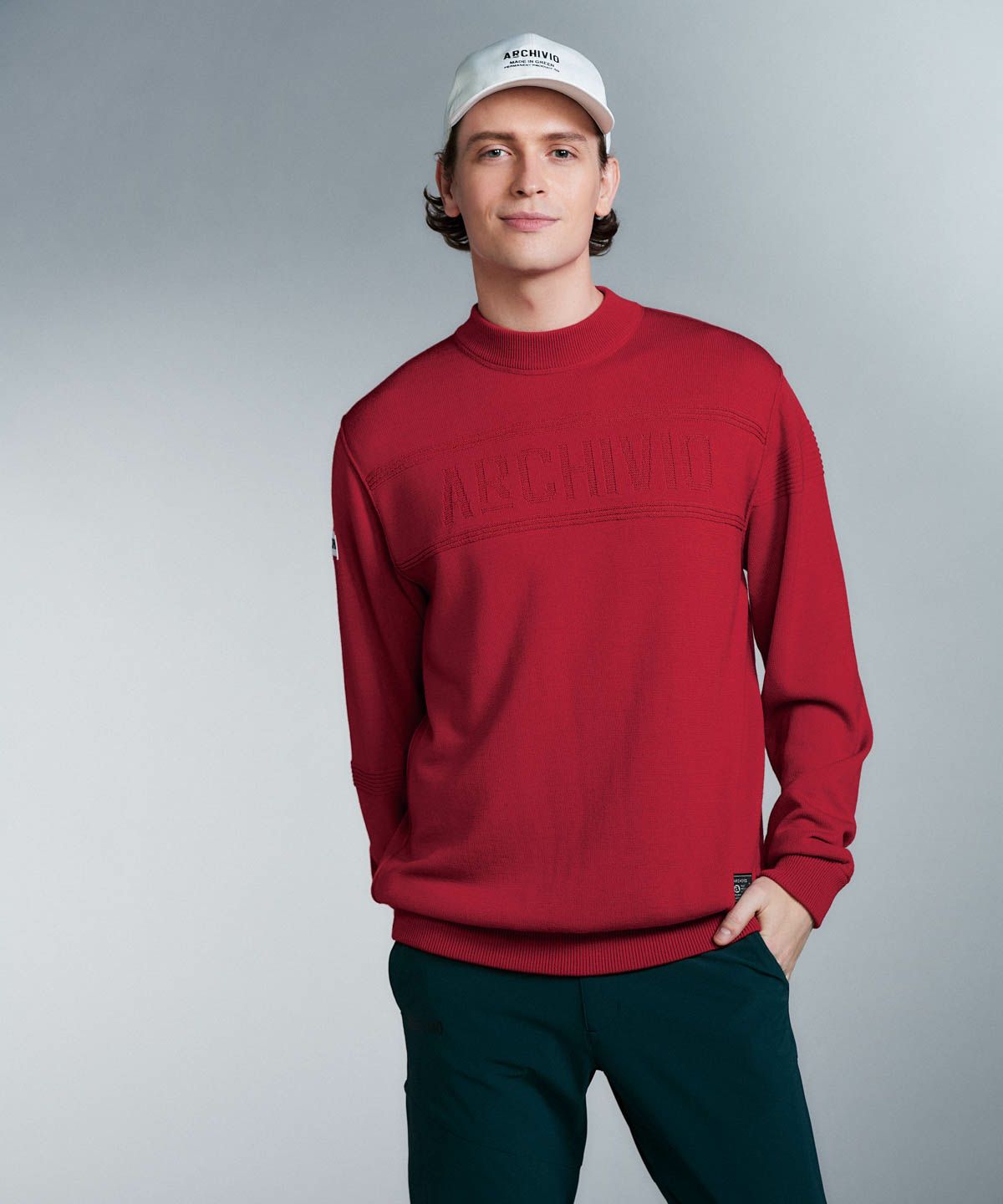 モデル着用画像(レッド)