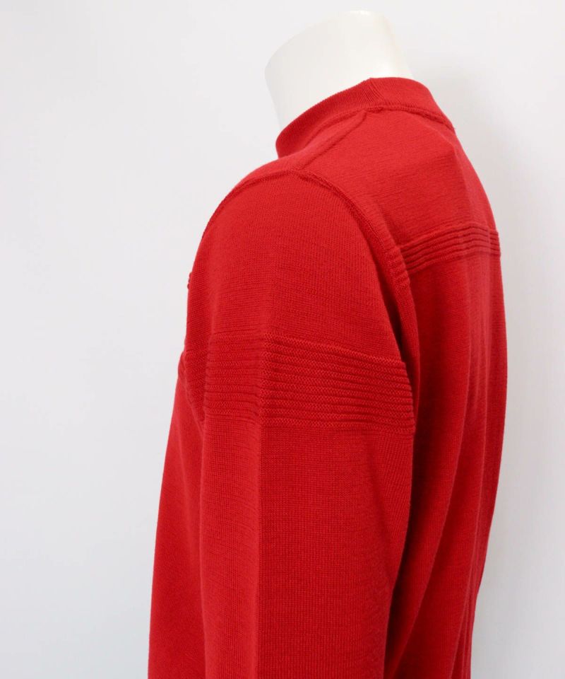 メンズ】ウール100％地柄編みロゴニット|アルチビオ - ゴルフウェアや