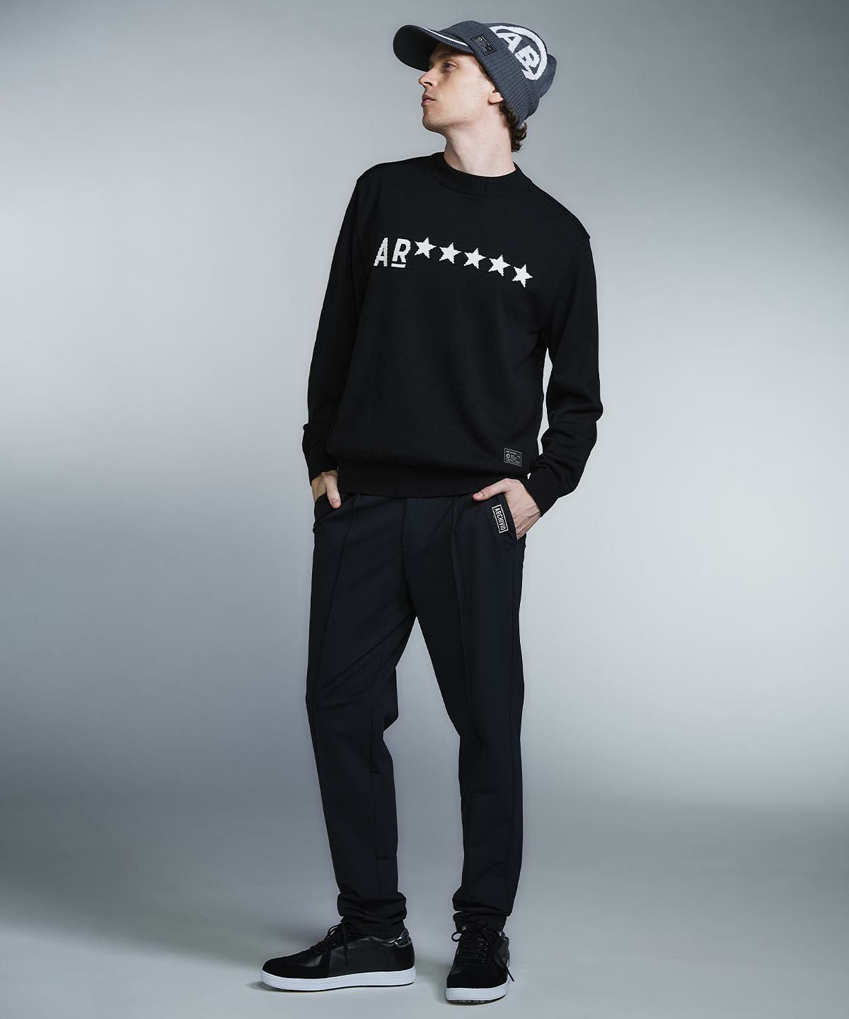 モデル着用画像(ブラック)