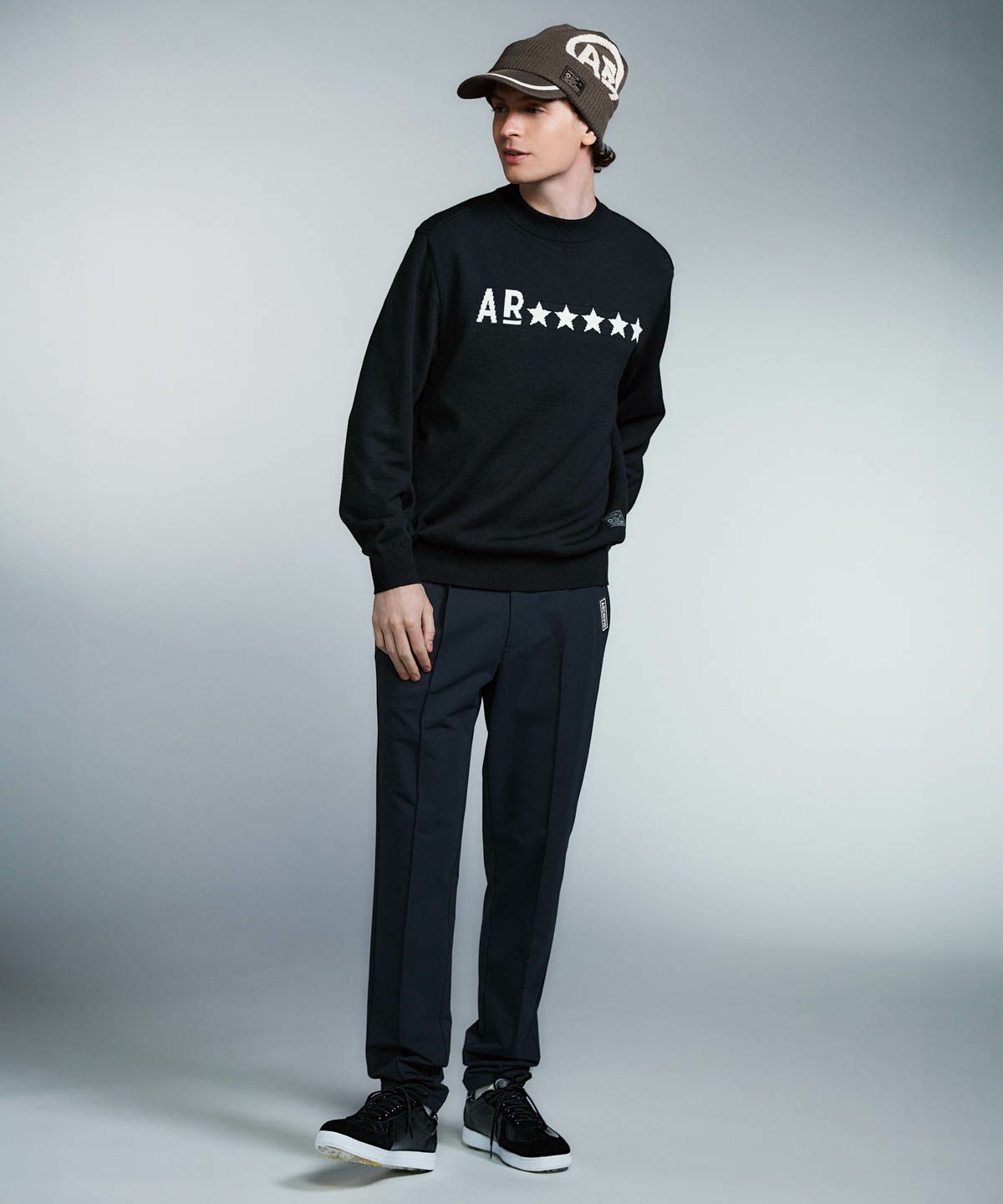 メンズ】ウール混星ロゴニット|アルチビオ - ゴルフウェアや婦人服通販