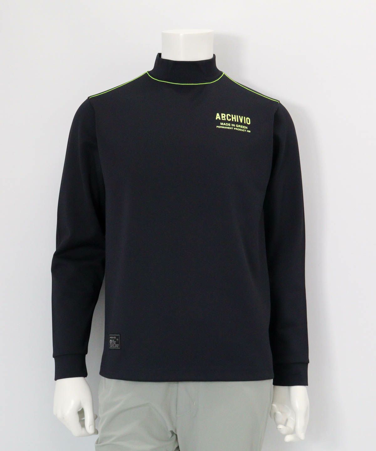 【メンズ】バックロゴUV速乾プルオーバー後（ネイビー）